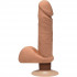 Вибратор-мулат Perfect D Vibrating 7" with Balls, Doc Johnson