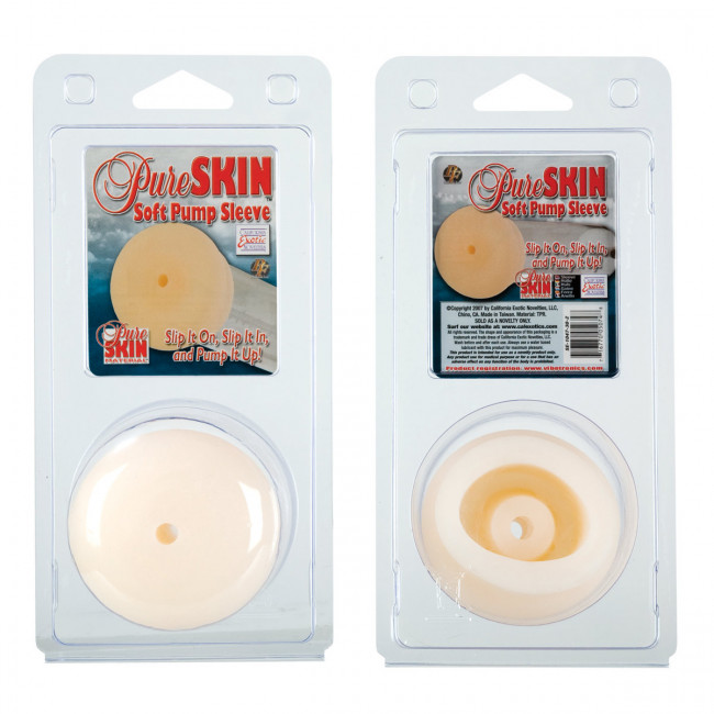 Насадка к вакуумной помпе Pure Skin Pump Sleeve-Universal, California Exotic Novelties Насадка к вакуумной помпе Pure Skin Pump Sleeve-Universal, California Exotic Novelties
