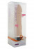Реалистичный силиконовый вибратор CLASSIC ORIGINAL NUDE - 20 см., Seven Creations