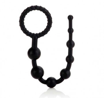 Силиконовая анальная цепочка X-10 BEADS, California Exotic Novelties