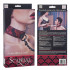 Атласный ошейник с цепью Scandal Collar with Leash, California Exotic Novelties