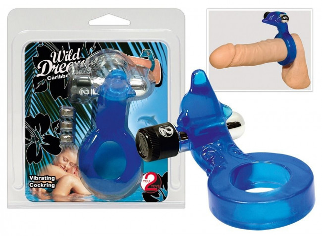 Эрекционное кольцо с вибрацией Jelly Dolphin, Orion Эрекционное кольцо с вибрацией Jelly Dolphin, Orion