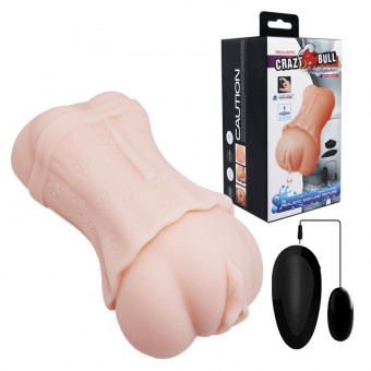 Мастурбатор с виде вагины в платье Crazy Bull Realistic Vagina, Baile