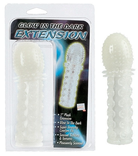 Насадка на пенис GLOW IN THE DARK, California Exotic Novelties Насадка на пенис GLOW IN THE DARK, California Exotic Novelties
