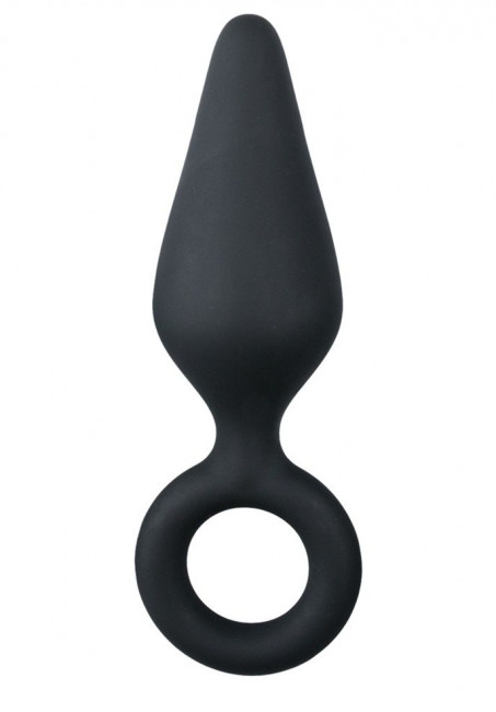 Черная малая анальная пробка Pointy Plug - 8,5 см. Черная малая анальная пробка Pointy Plug - 8,5 см.