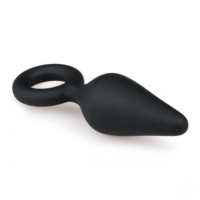 Черная малая анальная пробка Pointy Plug - 8,5 см. Черная малая анальная пробка Pointy Plug - 8,5 см.
