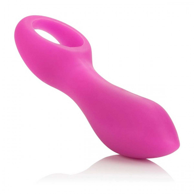 Анальный вибромассажер-пальчик Posh Silicone "O" Probes - 10,75 см., California Exotic Novelties