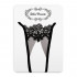 Открытые кружевные трусики Аlbori с цветочным узором, Dolce Piccante Lingerie