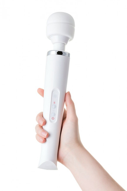 Белый вибромассажер L’EROINA Super Massager, ToyFa Белый вибромассажер L’EROINA Super Massager, ToyFa