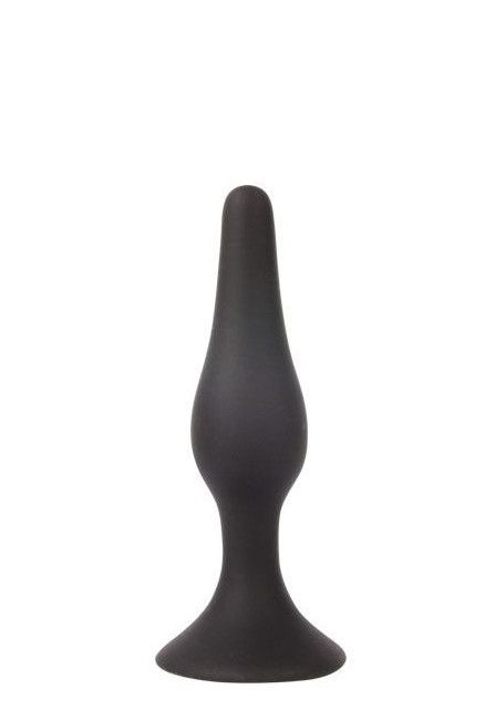 Чёрная анальная втулка Sex Expert - 10 см., Bior toys Чёрная анальная втулка Sex Expert - 10 см., Bior toys