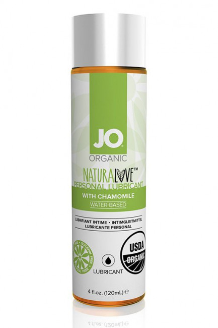 Лубрикант на водной основе с экстрактом ромашки JO NATURALOVE ORIGINAL - 120 мл., System JO