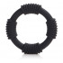 Чёрное эрекционное кольцо Adonis Silicone Rings Hercules, California Exotic Novelties