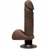 Коричневый вибратор-реалистик Perfect D Vibrating 7" with Balls, Doc Johnson Коричневый вибратор-реалистик Perfect D Vibrating 7" with Balls, Doc Johnson