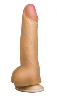 Фаллоимитатор с мошонкой COCK NEXT 6" - 17,3 см., LOVETOY (А-Полимер)