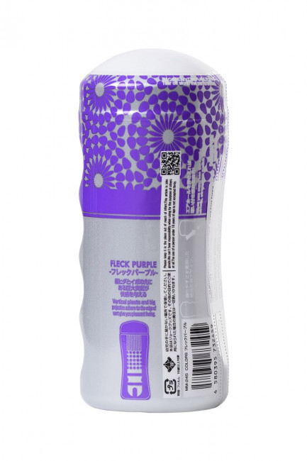 Мультирельефный мастурбатор MensMax Colors - Flick Purple, Men'sMax