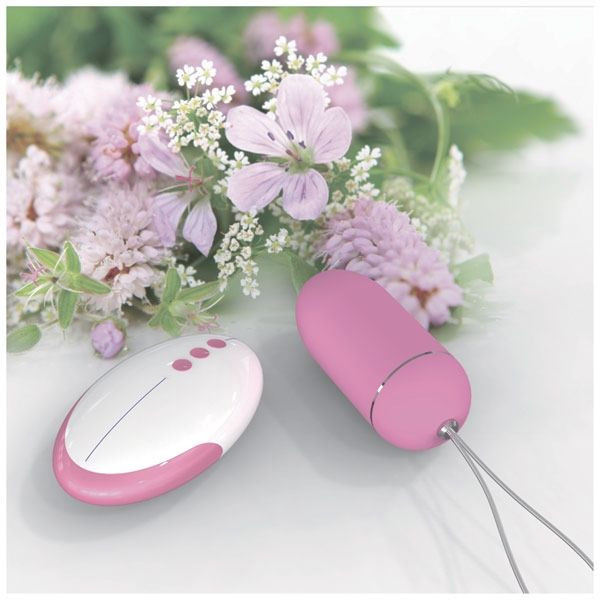 Розовое виброяйцо Remote Control Egg с пультом ДУ, Odeco