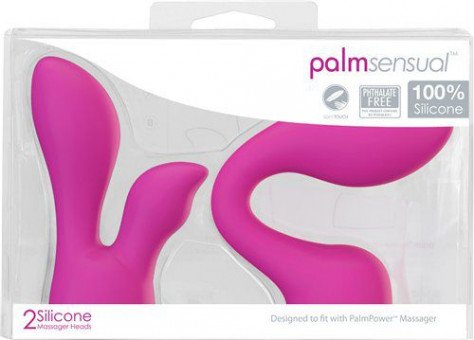 Набор розовых насадок для массажера PalmPower Massager  , BMS Factory