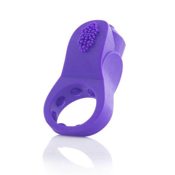 Фиолетовое кольцо из силикона PrimO, Screaming O