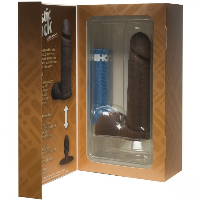 Реалистичный фаллоимитатор The Realistic Cock ULTRASKYN 6” - 17,3 см., Doc Johnson