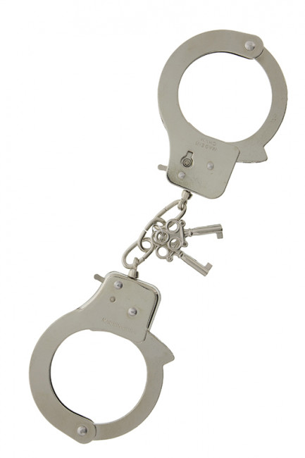 Металлические наручники с ключиками LARGE METAL HANDCUFFS WITH KEYS, Tonga