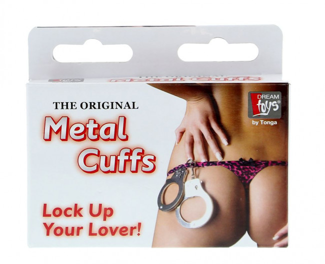 Металлические наручники с ключиками LARGE METAL HANDCUFFS WITH KEYS, Tonga