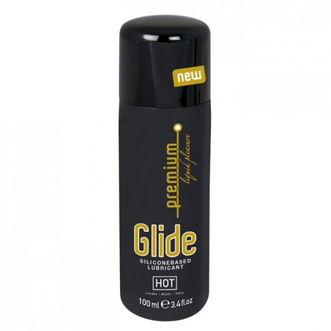 Интимный гель на силиконовой основе Premium Glide - 100 мл., HOT