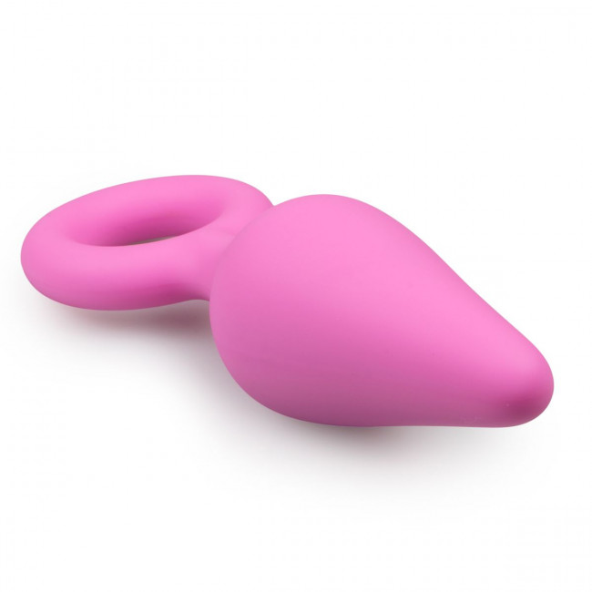 Розовая анальная пробка Pointy Plug - 15,5 см. Розовая анальная пробка Pointy Plug - 15,5 см.
