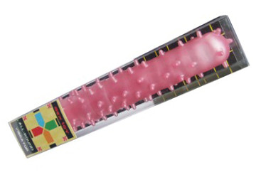 Вибратор с шипами розового цвета, Sextoy 2011 Вибратор с шипами розового цвета, Sextoy 2011