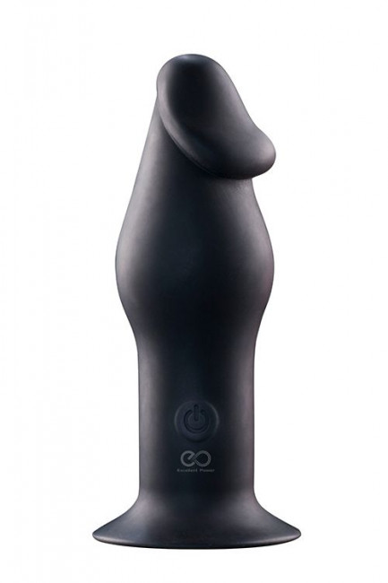 Черный анальный вибромассажер 5INCH RECHARGEABLE BUTTPLUG - 12,7 см., NMC Черный анальный вибромассажер 5INCH RECHARGEABLE BUTTPLUG - 12,7 см., NMC