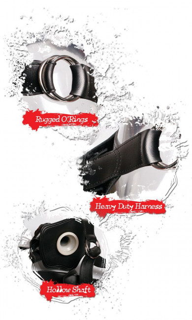 Большой полый страпон телесного цвета Extreme Hollow Strap-On - 25,5 см., Pipedream Большой полый страпон телесного цвета Extreme Hollow Strap-On - 25,5 см., Pipedream