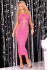 Длинное облегающее платье без бретелей BIG SPENDER SEAMLESS LONG DRESS, Pink Lipstick Длинное облегающее платье без бретелей BIG SPENDER SEAMLESS LONG DRESS, Pink Lipstick