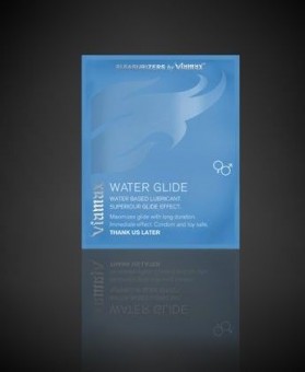 Увлажняющая смазка на водной основе Water Glide - 3 мл., Viamax