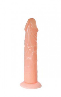  Реалистичный телесный фаллоимитатор - 18,5 см., Bior toys