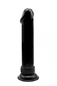 Чёрный анальный фаллоимитатор MENZSTUFF BLACK KNIGHT 9INCH BUTT PLUG - 23 см., Dream Toys