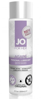 Женский лубрикант на водной основе JO AGAPE LUBRICANT ORIGINAL - 120 мл., System JO