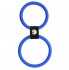 Синее двойное эрекционное кольцо Dual Rings Blue, Dream Toys