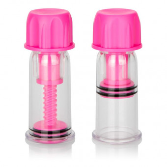 Вакуумные массажёры для сосков Nipple Play Vacuum Twist Suckers, California Exotic Novelties
