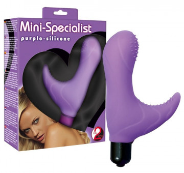 Фиолетовый мини-вибромассажер Mini-Specialist, Orion