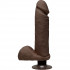 Коричневый вибратор-реалистик Perfect D Vibrating 8" with Balls, Doc Johnson Коричневый вибратор-реалистик Perfect D Vibrating 8" with Balls, Doc Johnson