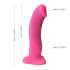 Ярко-розовый фаллоимитатор с функцией семяизвержения Pop Dildo - 17,9 см., Fun Factory