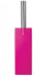 Розовая прямоугольная шлёпалка Leather Paddle - 35 см., Shots Media BV