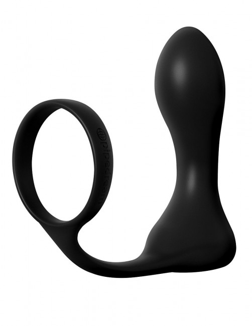 Эрекционное кольцо с анальным вибростимулятором Rechargeable Ass-Gasm Pro, Pipedream Эрекционное кольцо с анальным вибростимулятором Rechargeable Ass-Gasm Pro, Pipedream