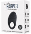 Черное эрекционное виброкольцо Harper, Shots Media BV