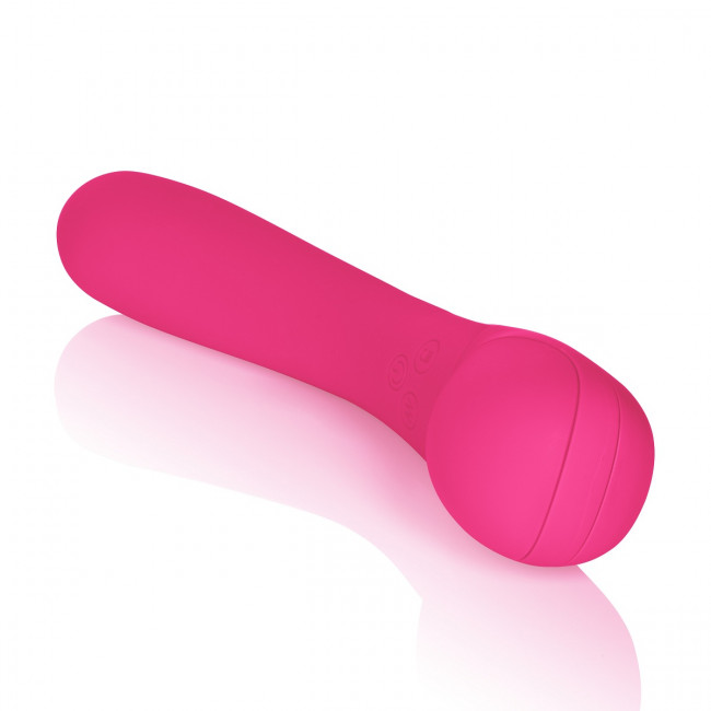 Розовый вибромассажер Impress Wand - 12 см., California Exotic Novelties Розовый вибромассажер Impress Wand - 12 см., California Exotic Novelties