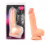 Телесный фаллоимитатор из киберкожи - 13,5 см., Bior toys