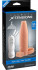 Телесная вибронасадка Real Feel Twin Teazer - 15 см., Pipedream