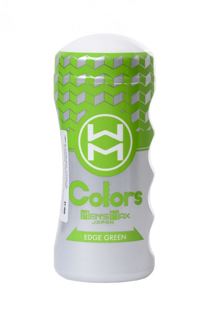 Мультирельефный мастурбатор MensMax Colors - Edge Green, Men'sMax