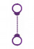 Фиолетовые оковы на ноги Pleasure Legcuffs, Shots Media BV