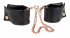Черные мягкие наручники Entice French Cuffs с цепью, California Exotic Novelties