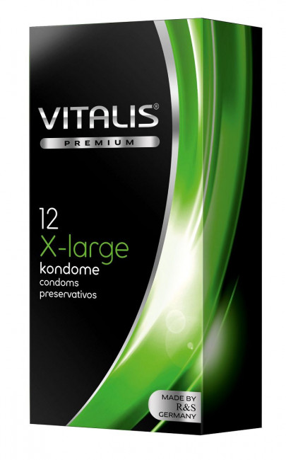 Презервативы увеличенного размера VITALIS PREMIUM x-large - 12 шт., R&S GmbH